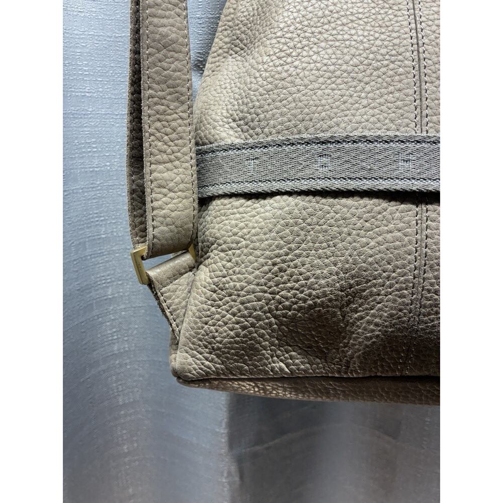 Hammitt Hunter Beige Pebbled Leather Backpack Bag - Picture 4 of 17